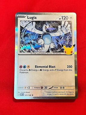 Pokémon Lugia 121/128 - 30th Celebration 121/128 Trading Card